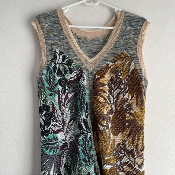 Vintage Italian designer multi-print tank blouse - Picture 8 of 8